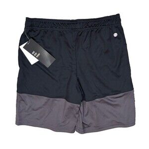 Z by Zella Colorblock Pull on Activewear Shorts Size M / 8/10 Black Grey
